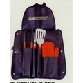 Heavy Duty Apron Barbeque Utensils Set, Master Chef